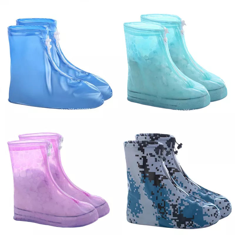 Boots Waterproof Shoe Cover Silicone Material Unisex Shoes