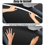 Car Side Window Sunshade Front Rear Windshield Privacy