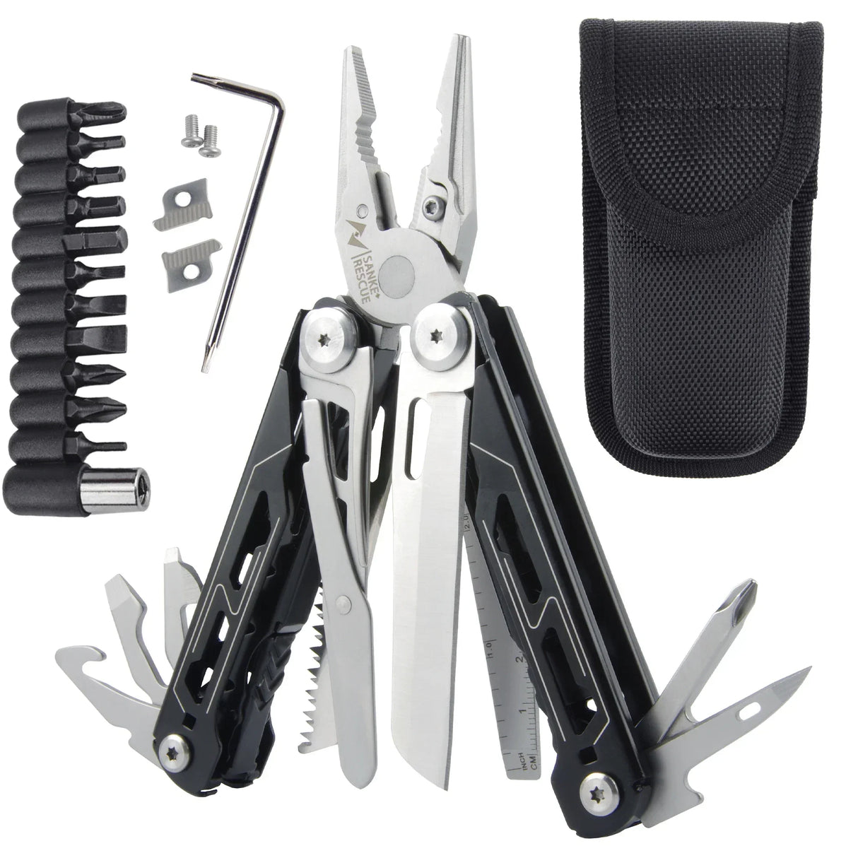 30 in1 Multitool Plier Cable Wire Cutter Multifunctional