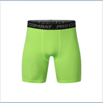 New Male Fitness Quick-Drying Tight Shorts Elastic Compression