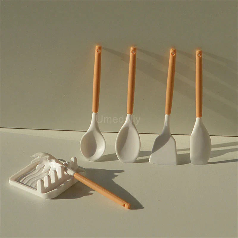 1/6 Dollhouse Miniature Kitchen Mini Frying Pan Soup