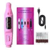 Electric Nail Drill Machine Set Grinding Equipment Mill