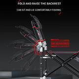 ZYZ Foldable Fishing Chair Multifunctional Suitable For Different