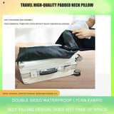 1pcs Fillable Neck Pillows For Travel Soft Tube