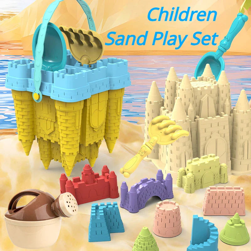 Beach Castle Bucket Play Sand Set Toys Sand
