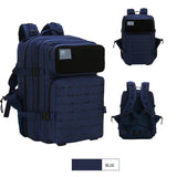 45L Military Tactical Backpack, Large Capacity Outdoor Rucksack