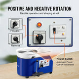 VEVOR 11in Pottery Wheel Ceramic Forming Machine Adjustable
