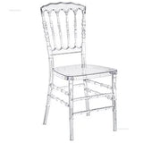 Home Transparent Dining Chair Hotel Crystal Chair Commercial