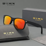 Genuine WIMN New Sports Polarized Men‘s Sunglasses Male Sun Glasses For Men Fishing Driving Glasses UV400 Unisex