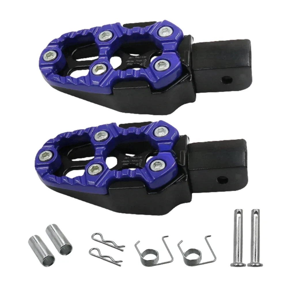 1 Pair CNC Aluminum Motorcycle Rearset Footrests