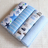 4pcs/pack 100% Cotton Flannel Diapers Supersoft Receiving Baby