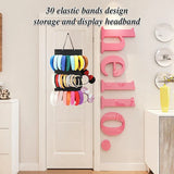 Hanging Wall Headband Holder For Women Girls Felt