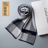 Fashion Classic Business Scarf Men Wool Scarf Soft