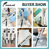 JOANLAB Micropipette Laboratory Automatic Pipette Digital Adjustable Plastic