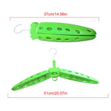 Clothes Hanger Foldable Heavy Duty Coat Rack Plastic