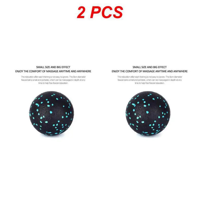 1/2/4PCS Fitness Ball Double Lacrosse Massage Ball Set