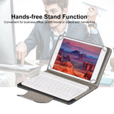 Universal Wireless Bluetooth Keyboard with Leather Case Stand