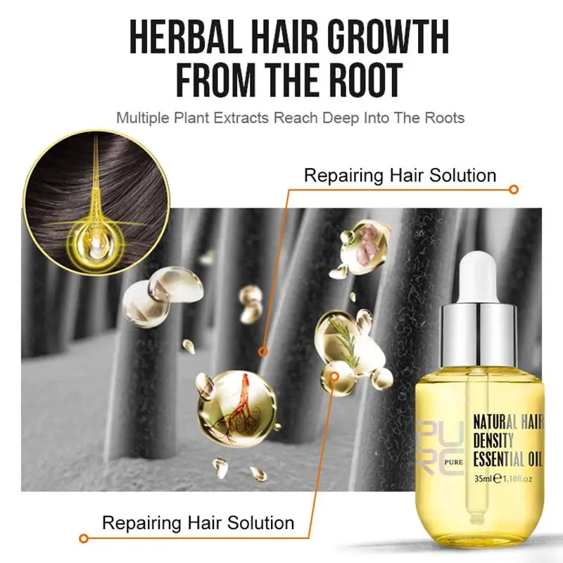 PURC Hair Growth Products for Men Women Ginger