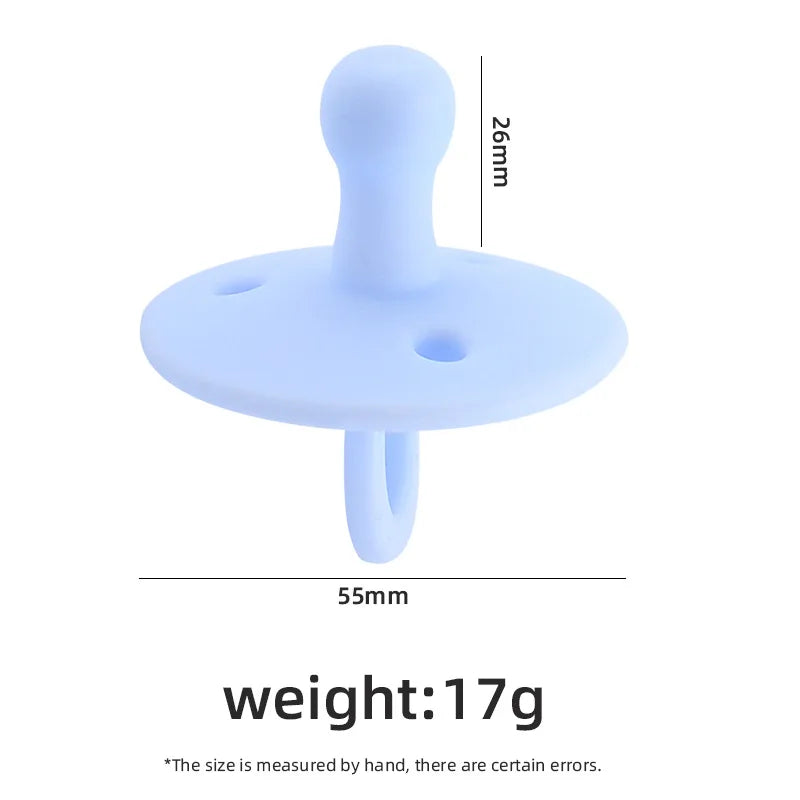 Baby Silicone Pacifier Safe Food Grade Teether Newborn