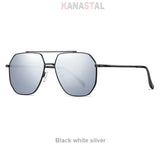 Men's Polarized Sunglasses UV400 TR Metal Colorful Square