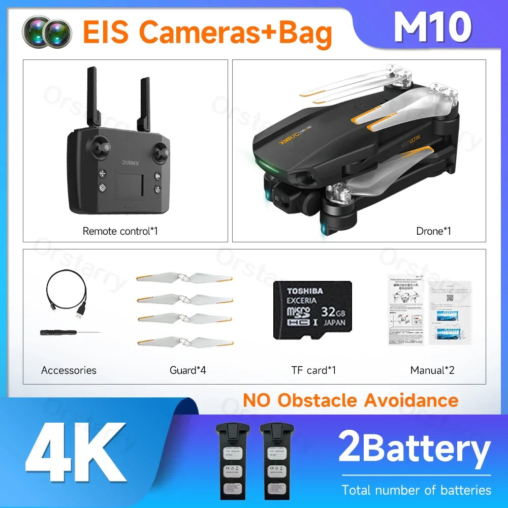 NEW M10 / Ultra Drone 4K HD Camera