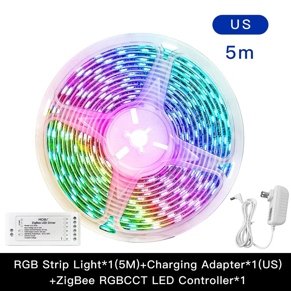 ZigBee LED Controller Light Strip RGB CCT Dimmer