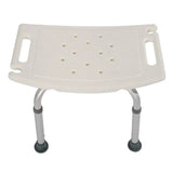 Non-slip Bath Chair 6 Gears Height Adjustable Elderly