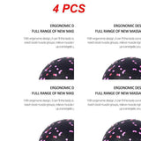 1/2/4PCS Fitness Ball Double Lacrosse Massage Ball Set