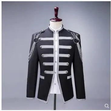 European Stage Fashion Performance Clothing Bar Singer Jacket