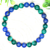 Ruberthen 8 MM Natural AAA Grade Malachite Lapis