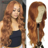 Ginger Blonde Lace Front Human Hair Wigs 13x4
