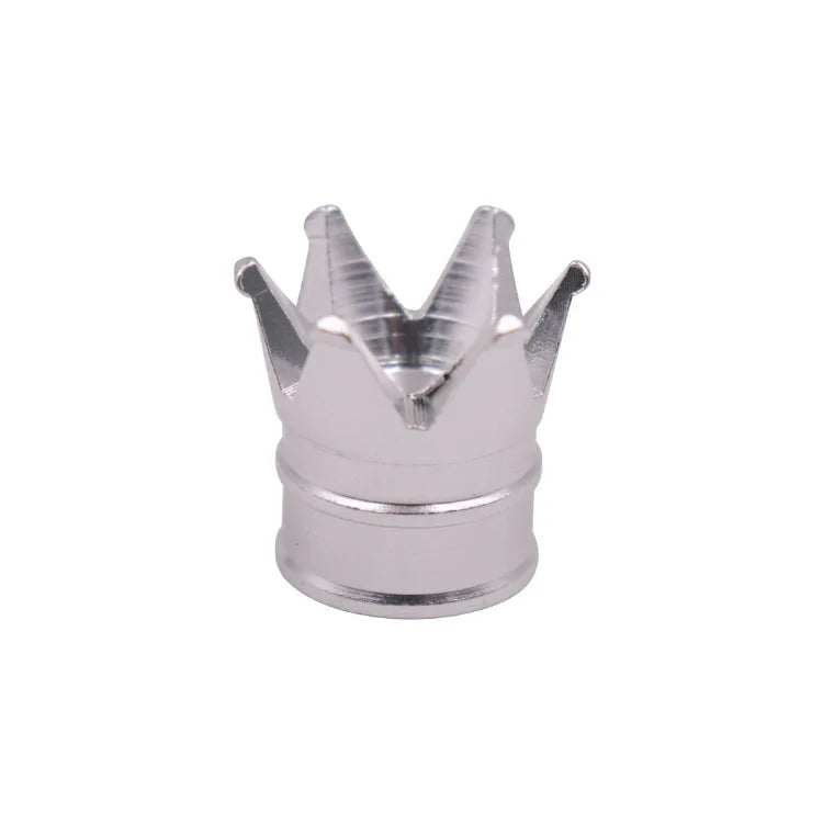 14PCS Creative Crown Aluminum Car Wheel Tyre Tire