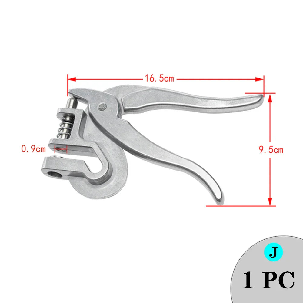 Livestock Ear Tag Pliers Animal Installer Control Device