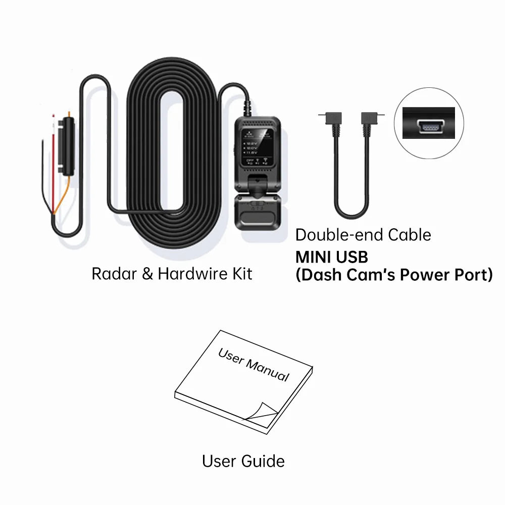 Parking Surveillance Partner for Dash Cam Radar &