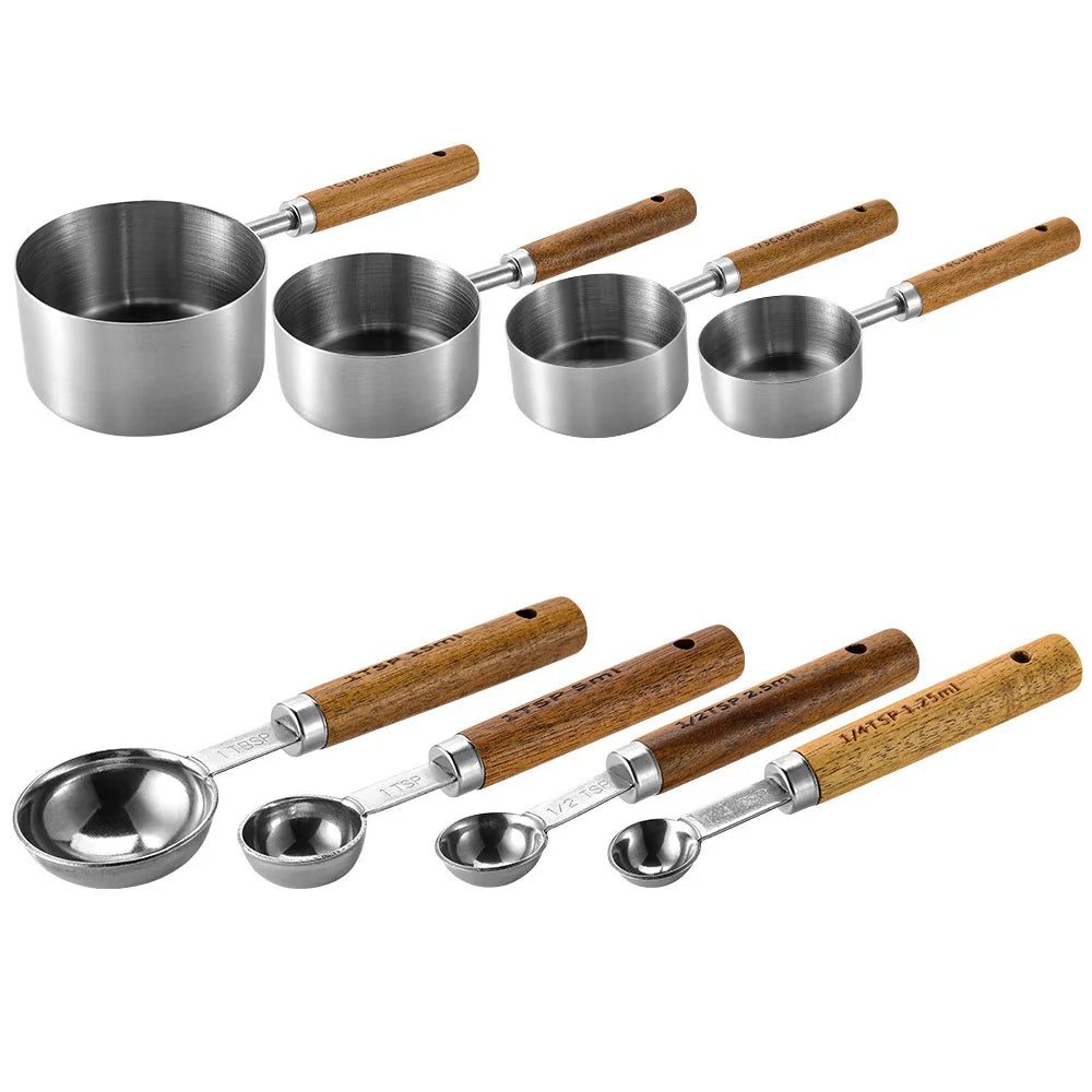 8Pcs Kitchen Baking Tools Bakeware Measuring Tools &