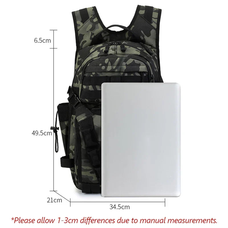 Fishing Lure Bag Camping Backpack Men Sports Tactical