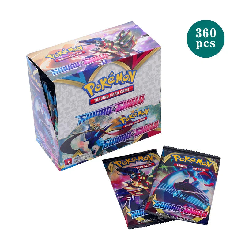 360Pcs Box Pokemon Card Shining Fates Style English