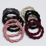 10Pcs Korean Strong Women Hair Scrunchies Girls Elastic