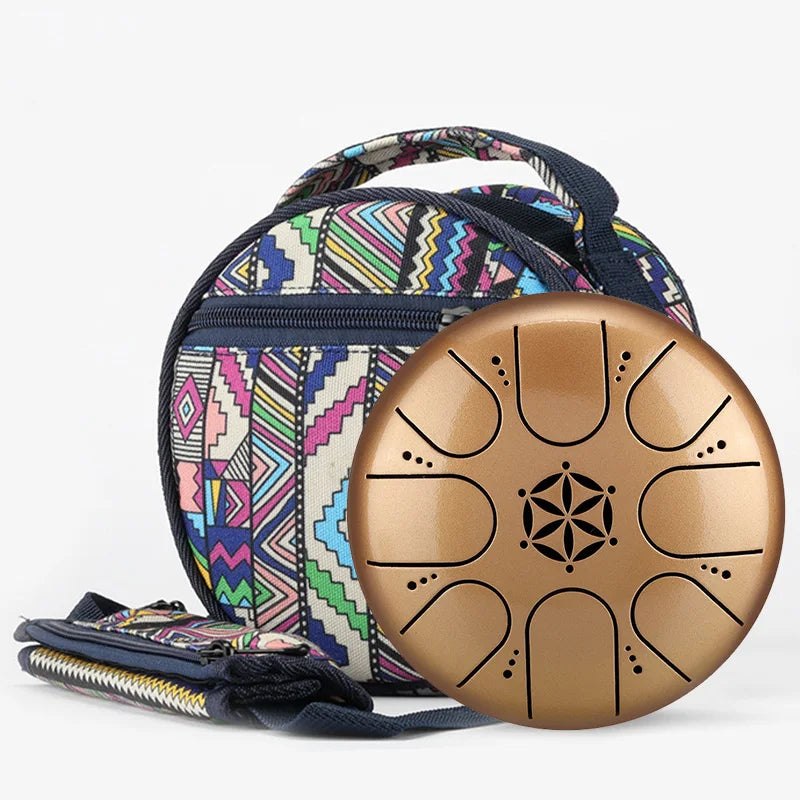 Mini Meditation Balmy Drum for Kids Steel Tongue