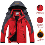 Winter Parka Men Windbreak Plus Thick Warm Windproof