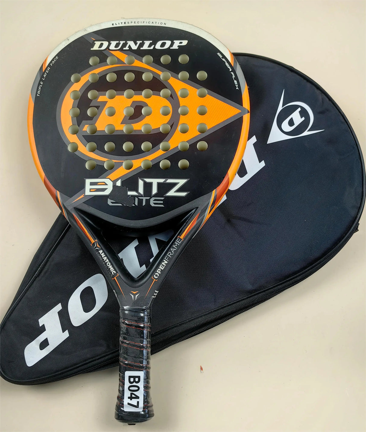 Defective Inventory Racket Pala Padel Carbon Fiber Tennis