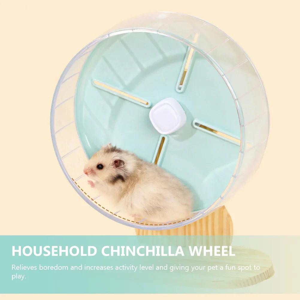 Hamster Running Wheel Stable Chinchilla Small Cage Silent