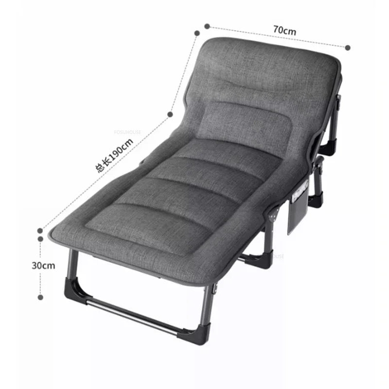 Bedroom Folding Beds Office Lunch Break Single Recliner