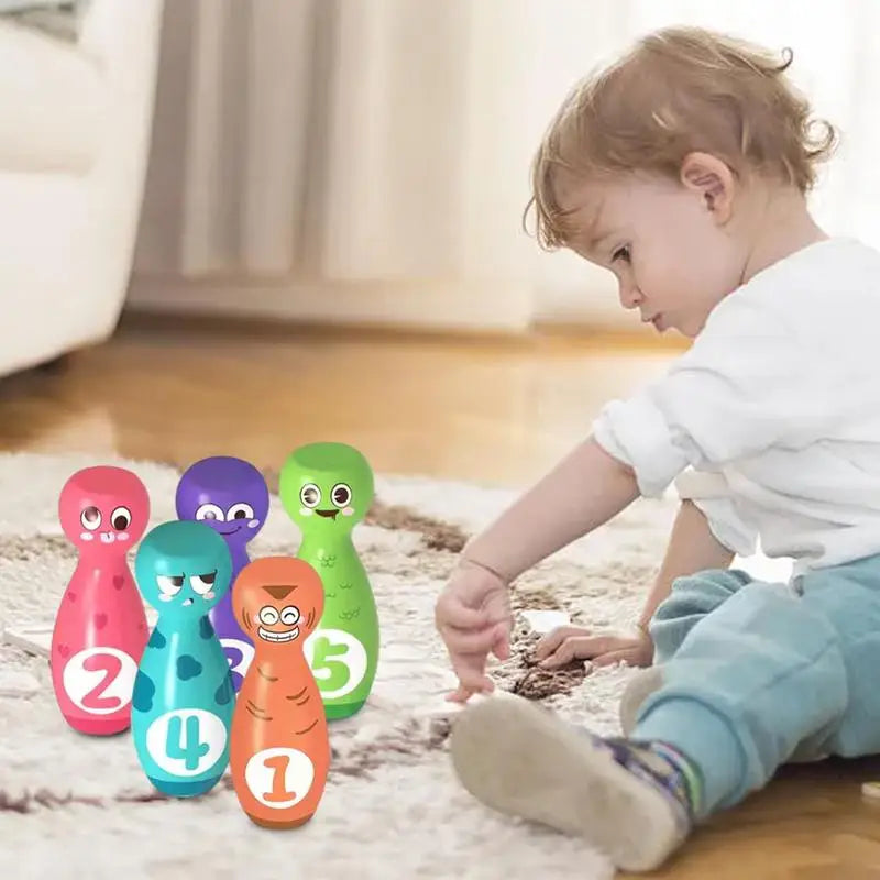 Kids Bowling Set Creative Tabletop Mini Bowling Set