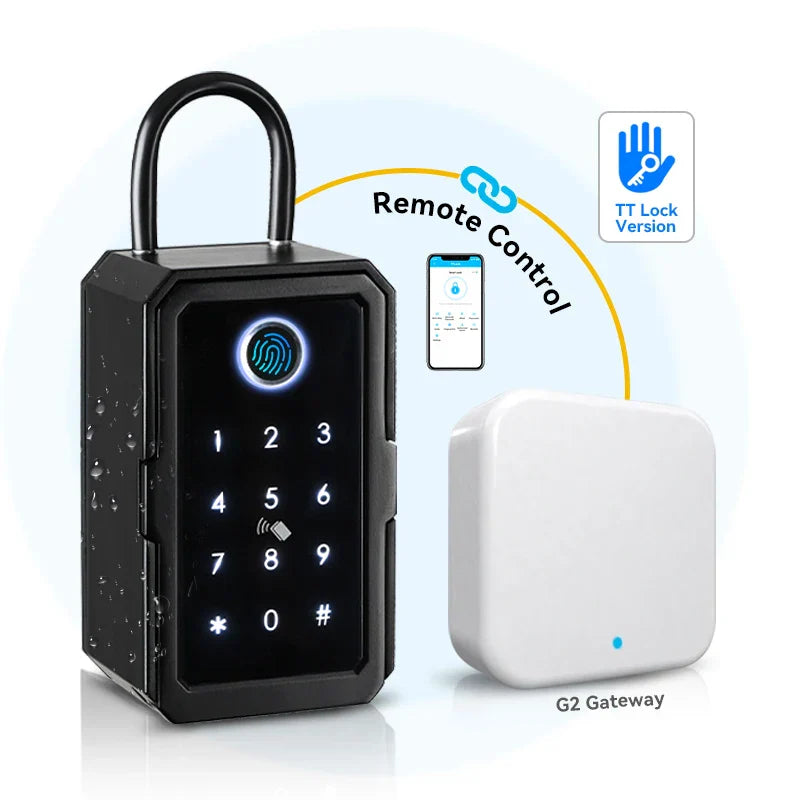 Key Safe Tuya Ttlock Fingerprint Bluetooth Wifi Digital