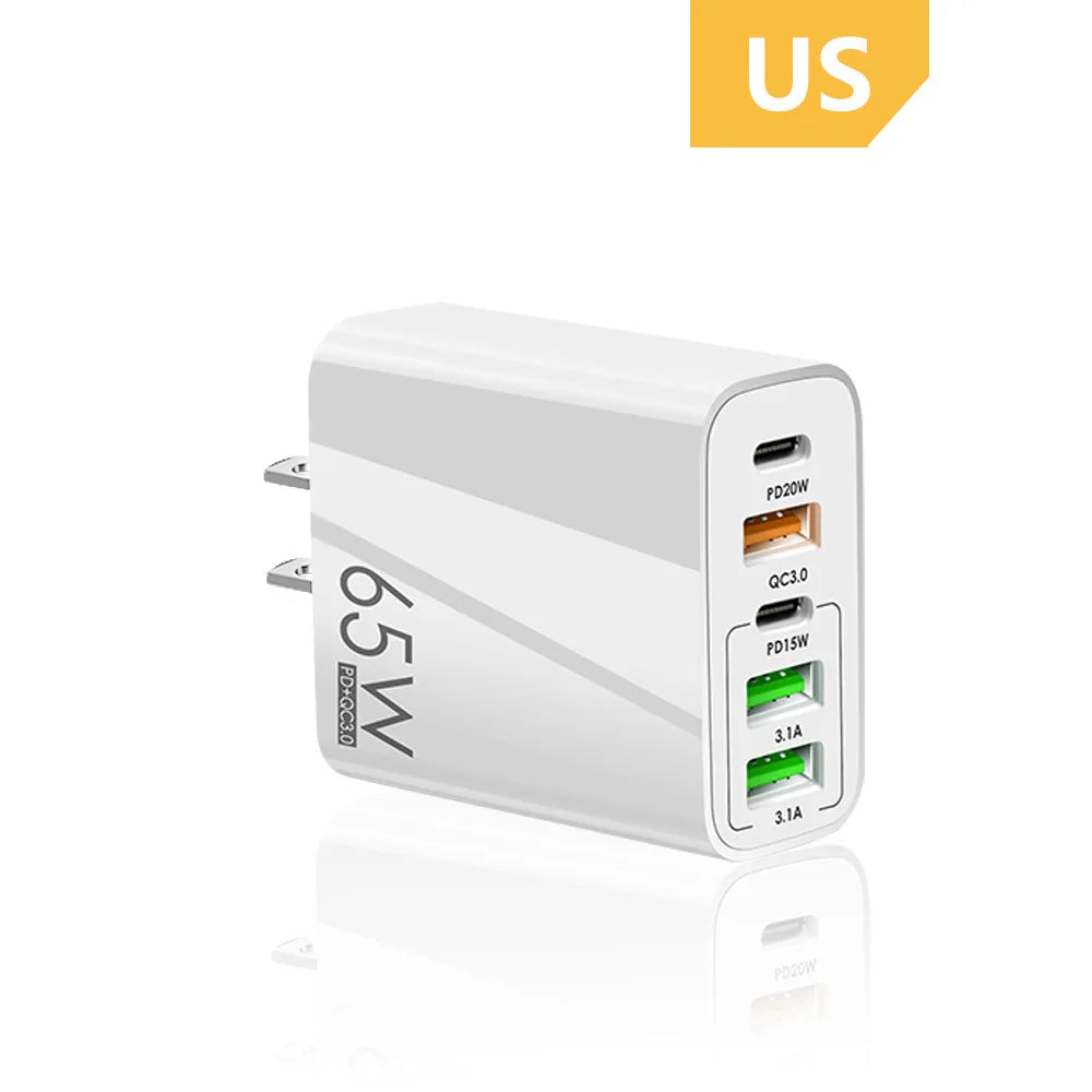 USB C Charger Fast Charging 65W Type C