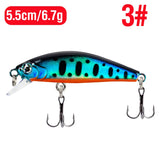 Fishing Tackle Bionic Submerged Crankbait Fishing Gear Fishing