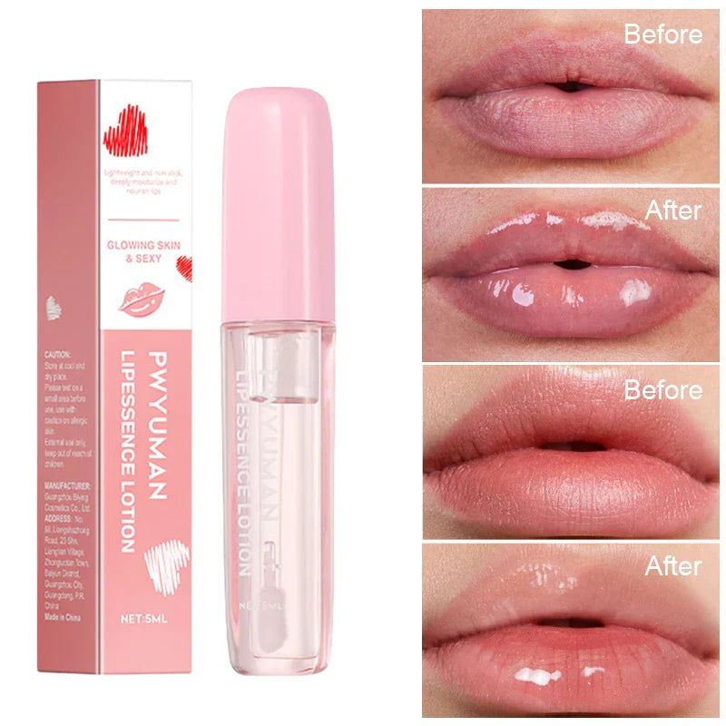 Lip Plumping Gloss Oil Moisturizing Lip Balm Lipstick