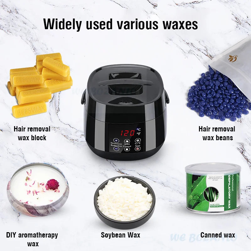 LCD Smart Professional Wax Heater Warmer Removal Wax