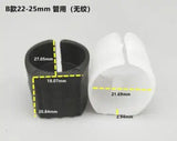 8pcs Plastic Office chair leg pads Cover 25mm